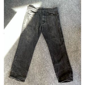 ROCAWEAR Denim Jeans Classic Fit Adult W34 Black Gray Stonewash Men's